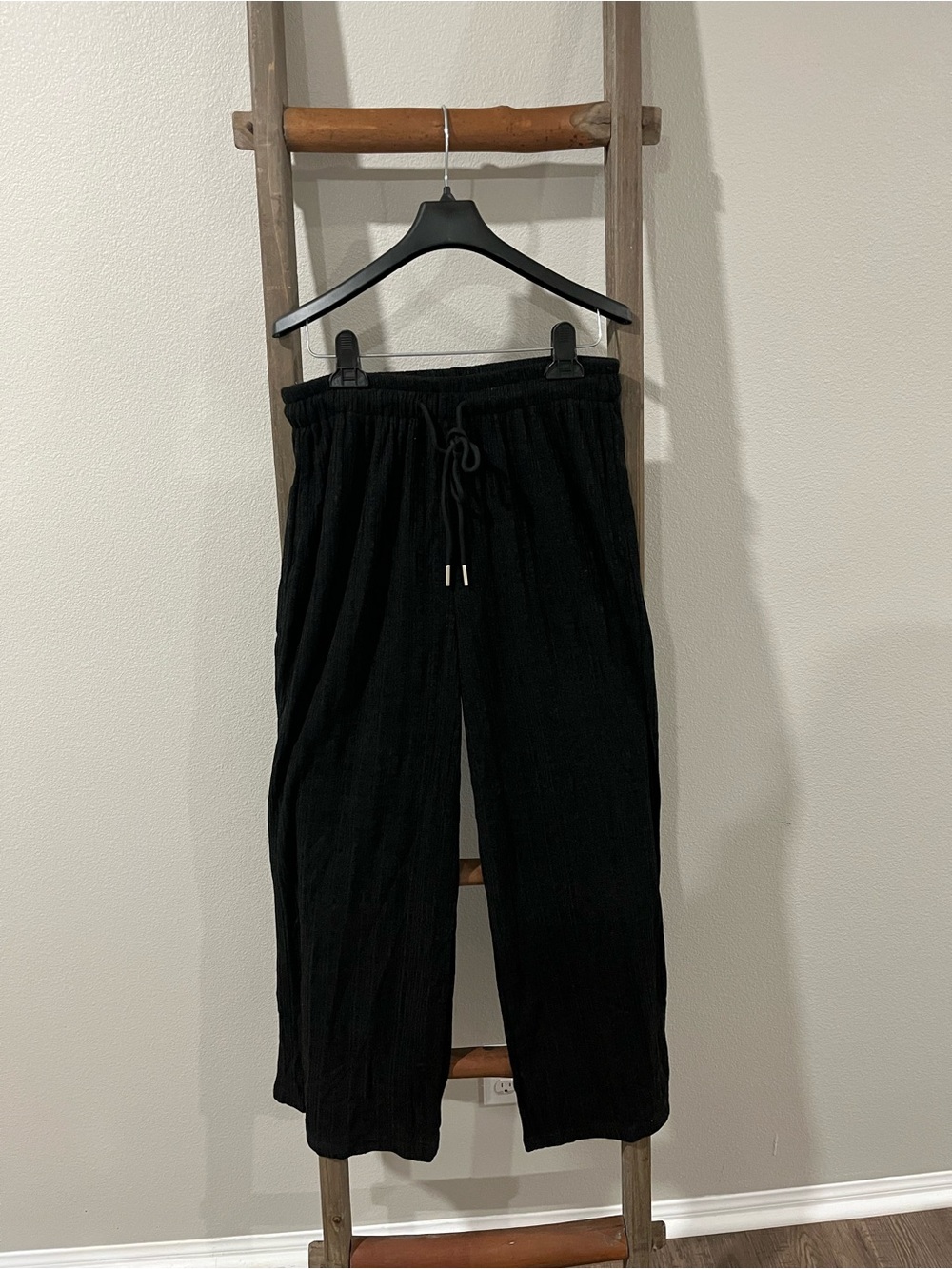 Women’s Black Linen Pants